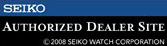 Site Revendeur Autorisé Seiko