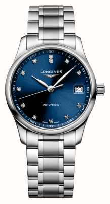 LONGINES Master collection 34mm serti de diamants automatique L23574976