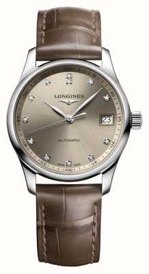 LONGINES Master collection 34mm serti de diamants automatique L23574072