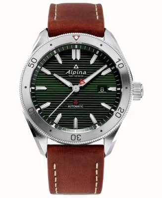 Alpina Alpiner 4 | automatique | cadran vert | bracelet en acier inoxydable AL-525GR5AQ6