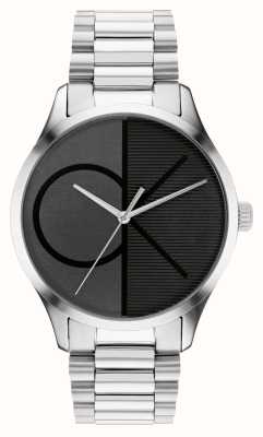 Calvin Klein Unisexe | cadran noir ck | bracelet en acier inoxydable 25200163