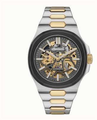 Ingersoll La catalina | automatique | cadran squelette noir | bracelet en acier inoxydable I12504