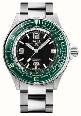Ball Watch Company Engineer master ii diver worldtime (42mm) cadran vert acier inoxydable DG2232A-SC-GRBK