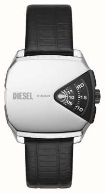 Diesel D.v.a. pour hommes montre noire et acier DZ2153