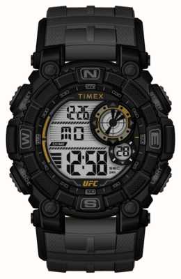 Timex x UFC Redemption numérique / caoutchouc gris TW5M53800