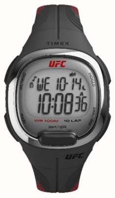 Timex x UFC Takedown numérique / caoutchouc gris TW5M52100
