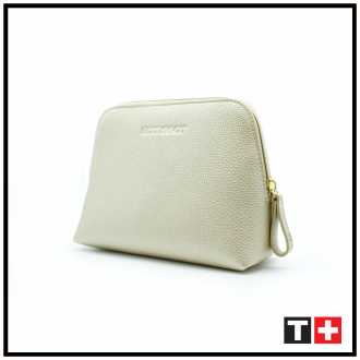 Tissot Gold Toned Zipped Cosmetic Bag T803046600