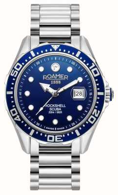 Roamer Plongée sous-marine | cadran bleu | bracelet en acier inoxydable 220858 41 45 50