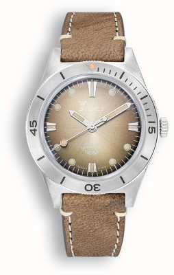 Squale Super-squale | cadran brun soleillé | bracelet en cuir marron SUPERSSBW.PBW