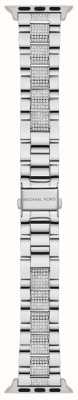 Michael Kors Bracelet Apple Watch (38/40/41mm) en acier inoxydable MKS8046