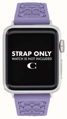 Coach Bracelet Apple Watch (38/40/41mm) bracelet silicone violet 14700195