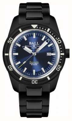Ball Watch Company Engineer ii skindiver heritage chronometer édition limitée (42mm) cadran bleu / pvd noir DD3208B-S2C-BE
