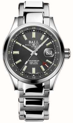 Ball Watch Company Ingénieur iii endurance 1917 gmt | édition limitée | cadran gris | bracelet en acier inoxydable | classique GM9100C-S2C-GY