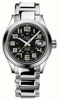 Ball Watch Company Ingénieur m pionnier | 40mm | édition limitée | cadran noir | bracelet en acier inoxydable NM9032C-S2C-BK1