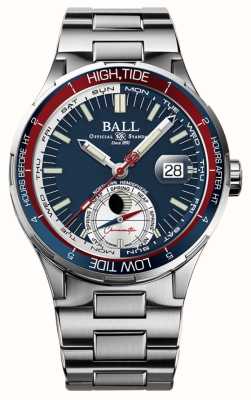 Ball Watch Company Explorateur océanique Roadmaster | 41mm | édition limitée | cadran bleu | bracelet en acier inoxydable DM3120C-SCJ-BE