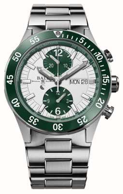 Ball Watch Company Chronographe de sauvetage Roadmaster | 41mm | édition limitée | vert et blanc DC3030C-S2-WH