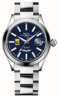 Ball Watch Company Engineer master ii doolittle raiders (40mm) cadran bleu marqueurs arc-en-ciel / bracelet en acier inoxydable NM3000C-S1-BER