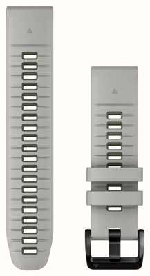 Garmin Bracelet Quickfit 22 mm uniquement en silicone gris brouillard/mousse 010-13280-08
