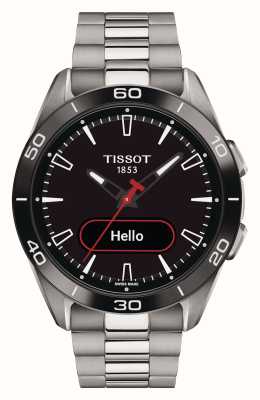 Tissot T-Touch Connect sport solaire titane (43,75 mm) cadran noir / bracelet titane T1534204405100