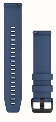 Garmin Bandes à dégagement rapide (20 mm) en silicone bleu marée 010-13076-04