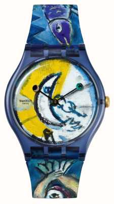 X Tate - Le Cirque Bleu de Chagall - Swatch Art Journey SUOZ365C