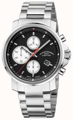 Muhle Glashutte 29er chronographe bracelet en acier inoxydable cadran noir M1-25-43-MB