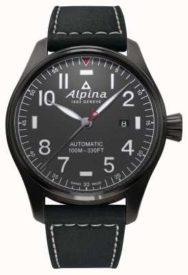 Alpina Bracelet Homme Startimer Pilot Automatic Noir AL-525G4TS6