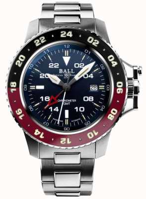 Ball Watch Company Ingénieur Hydrocarbure Aérogmt II Cadran Bleu 42mm DG2018C-S3C-BE
