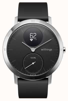 Withings Bracelet en silicone noir HR 40 mm HWA03-40BLACK-ALL-INTER