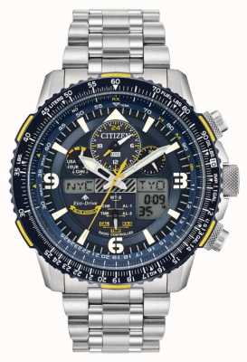 Citizen Blue Angels Skyhawk pour homme chez Eco-Drive Acier inoxydable JY8078-52L