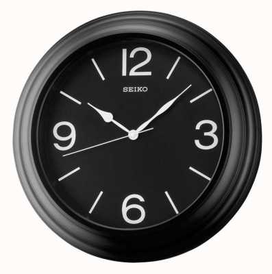 Seiko Horloge murale numérotée noir blanc QXA496K