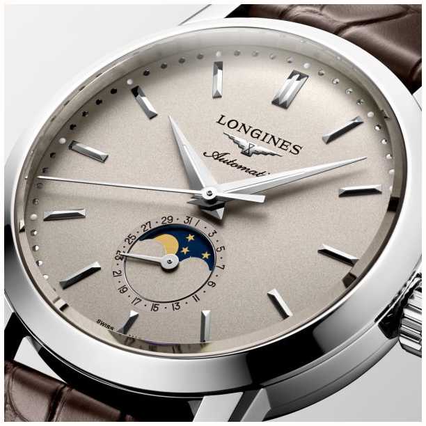 LONGINES Collection 1832 Hommes Phase De Lune Automatique