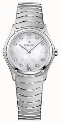 EBEL Classique du sport féminin | cadran en nacre | ensemble de diamants | 1216417A