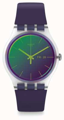 Swatch | nouveau monsieur | montre violet | SO29K703