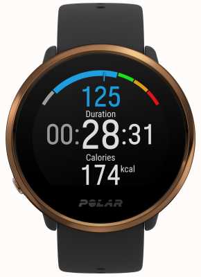 Polar Ignite gps activité et hr tracker noir & cuivre (ml) 90079362