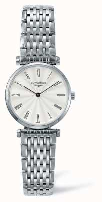 LONGINES Bracelet argent classique élégance | visage blanc | L42094716