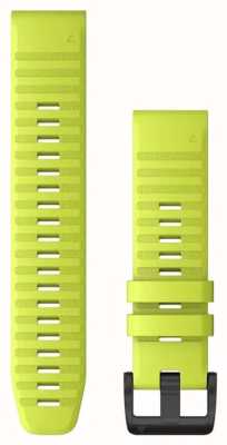 Garmin Bracelet montre Quickfit 22 uniquement, ampli silicone jaune 010-12863-04