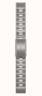 Garmin Bracelet de montre Quickfit 22 uniquement, bracelet en titane ventilé 010-12863-08
