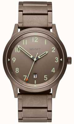 MVMT | champ | bracelet en acier plaqué ion | cadran gris 28000020-D