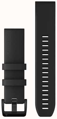 Garmin Bracelet Quickfit 22 uniquement noir avec acier inoxydable noir 010-12901-00