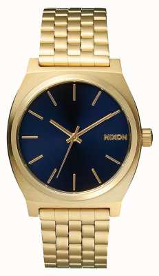 Nixon Compteur de temps | tout or clair / cobalt | bracelet ip or | cadran bleu A045-1931-00