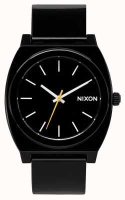 Nixon Horodateur p | noir | bracelet en plastique noir | cadran noir A119-000-00
