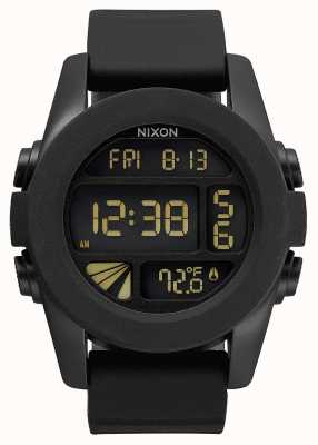 Nixon Unité | noir | numérique | bracelet en silicone noir | A197-000-00