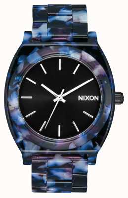 Nixon Chronomètre acétate | noir / multicolore | cadran noir A327-2336-00