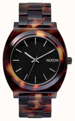 Nixon Chronomètre acétate | tortue | cadran noir A327-646-00