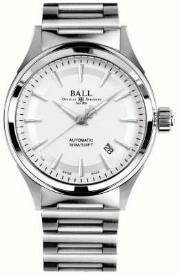 Ball Watch Company Victoire des pompiers | bracelet en acier | cadran blanc | 40mm NM2098C-S4J-SL