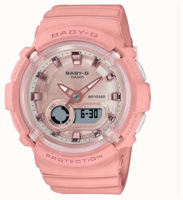 Casio Baby-g | bracelet en silicone rose corail | BGA-280-4AER