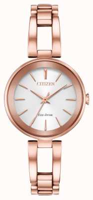Citizen Bracelet Femme Eco-Dive Axiom Or Rose EM0633-53A