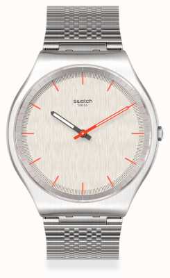 Swatch Timetric | bracelet en acier inoxydable gris | cadran gris SS07S113GG