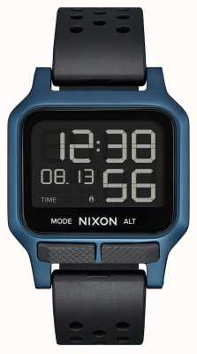 Nixon Montre numérique plaquée bleu chaud A1320-300